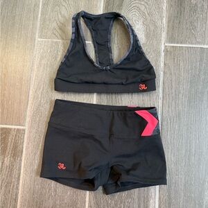 Jo + Jax Sports Bra and Shorts Set